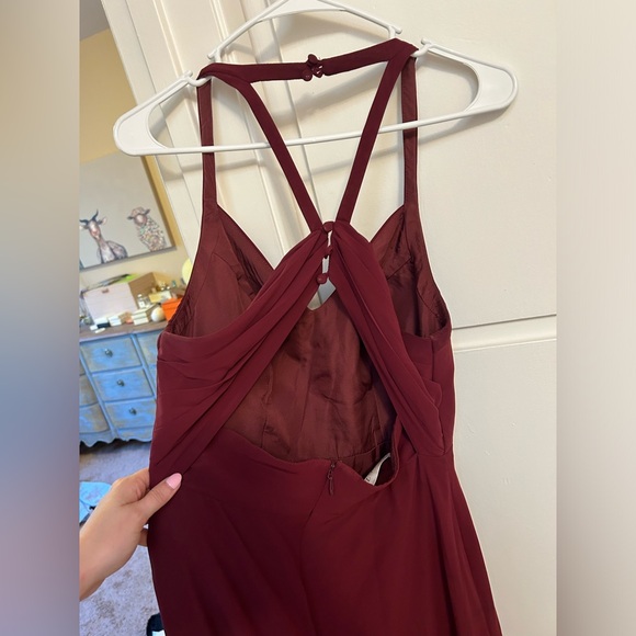 Azazie Alani (from 2022) in Cabernet color bridesmaid dress - Picture 10 of 10